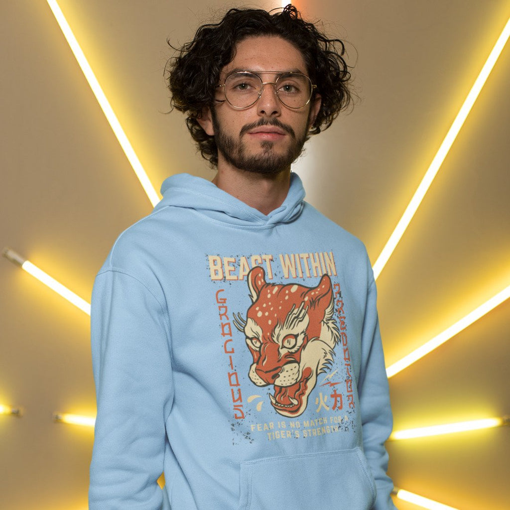 Beast Within graphic hoodie – Fourth Dimension Club