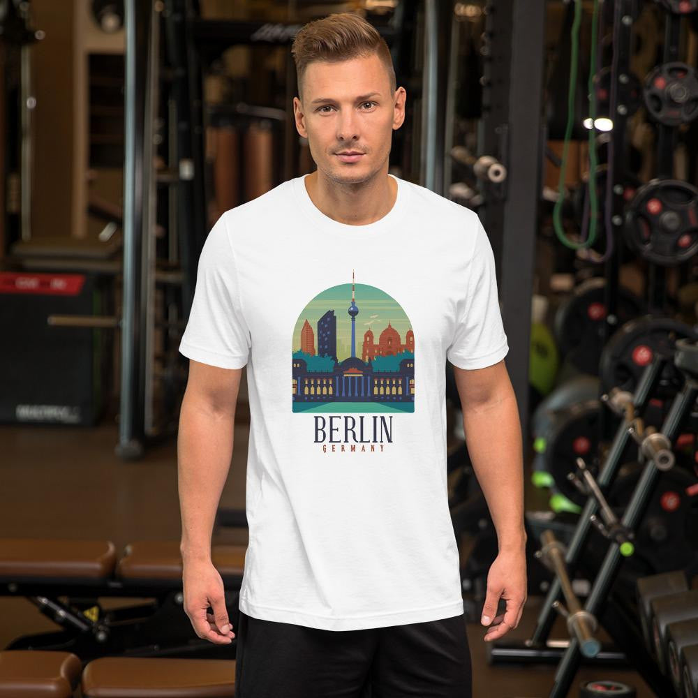 Berlin Germany Half Sleeve T-Shirt — detail view 2