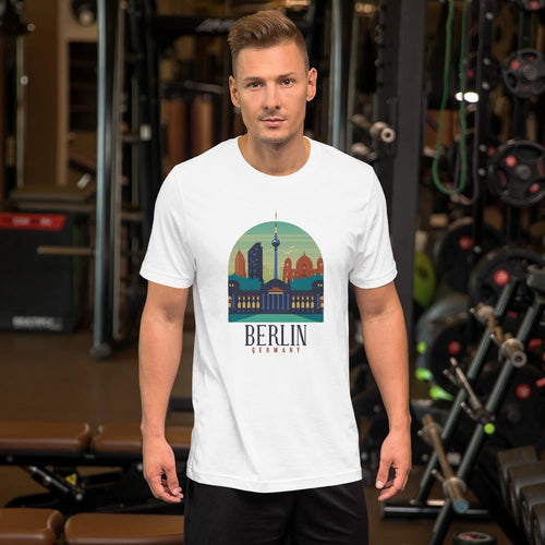 Berlin Germany Half Sleeve T-Shirt — detail view 2