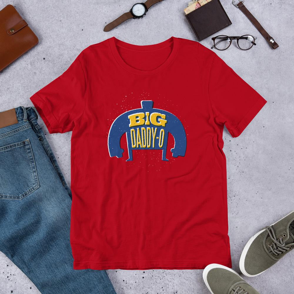 Big Daddy Men/Unisex Half Sleeve T-Shirt — Red