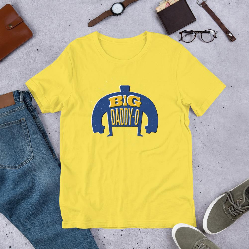 Big Daddy Half Sleeve T-Shirt — Yellow