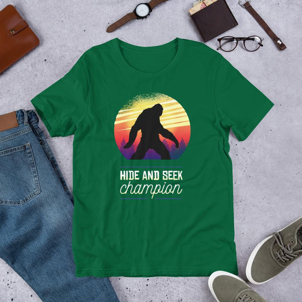 Big Foot Half Sleeve T-Shirt — Green