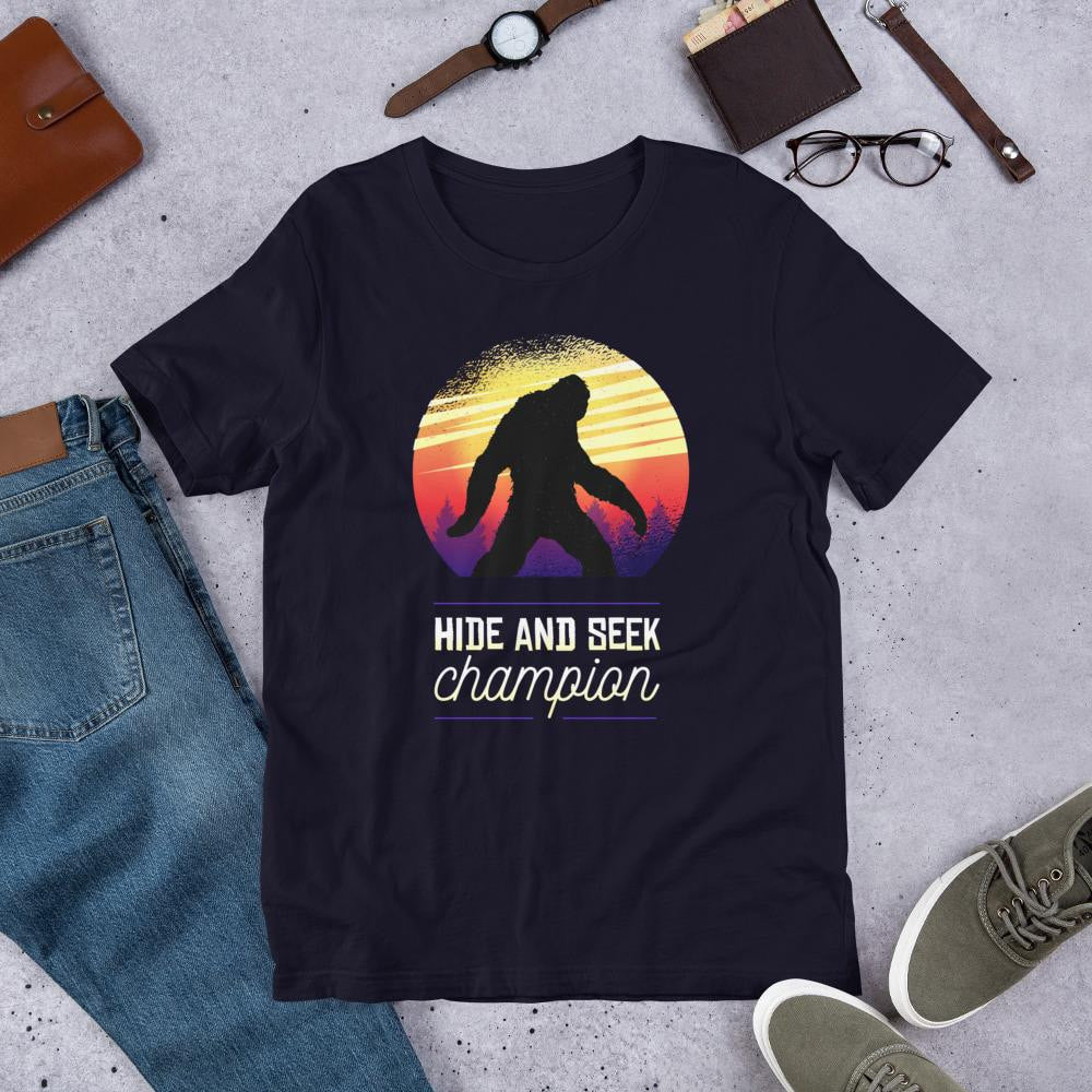 Big Foot Half Sleeve T-Shirt — Navy
