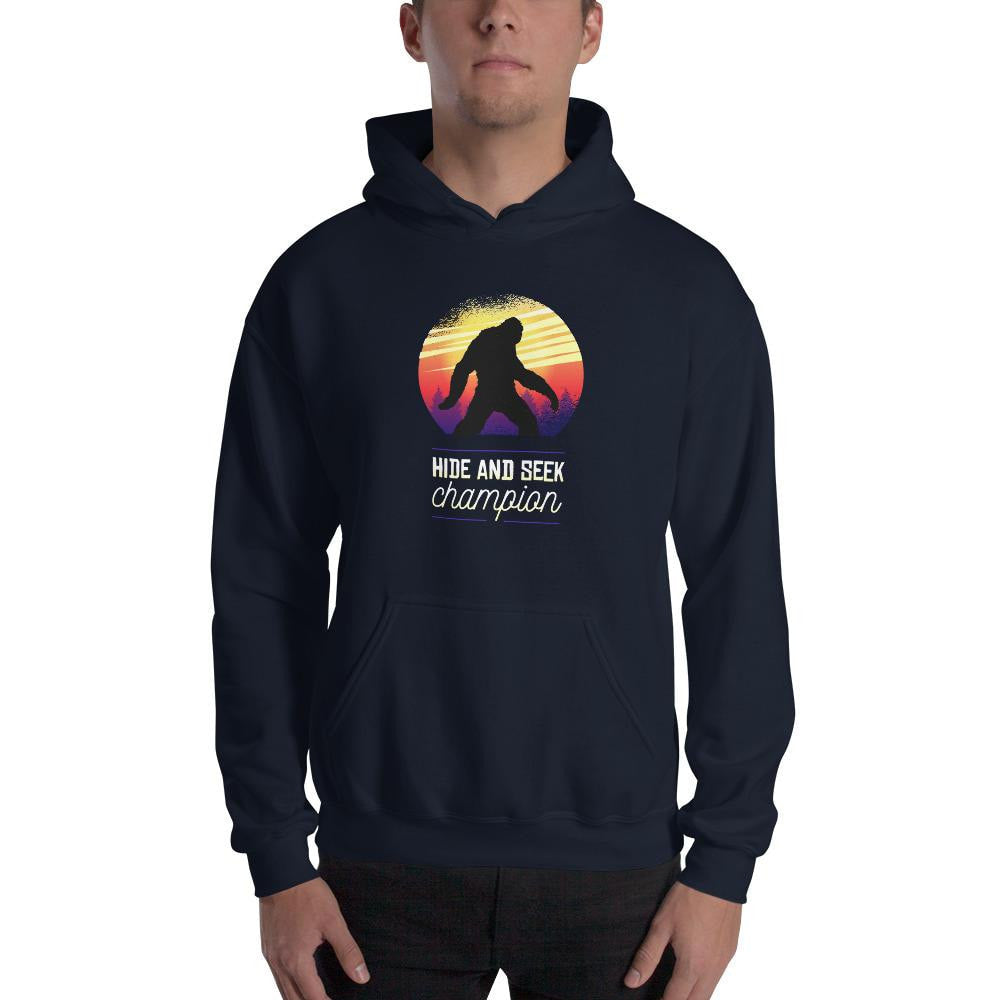 Big Foot Unisex Hooded Sweatshirt — detail view 3