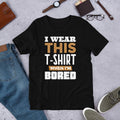 Bored Half Sleeve T-Shirt — Black