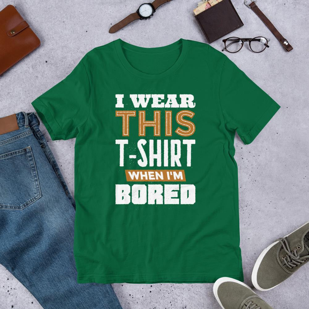 Bored Half Sleeve T-Shirt — Green