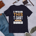 Bored Half Sleeve T-Shirt — Navy