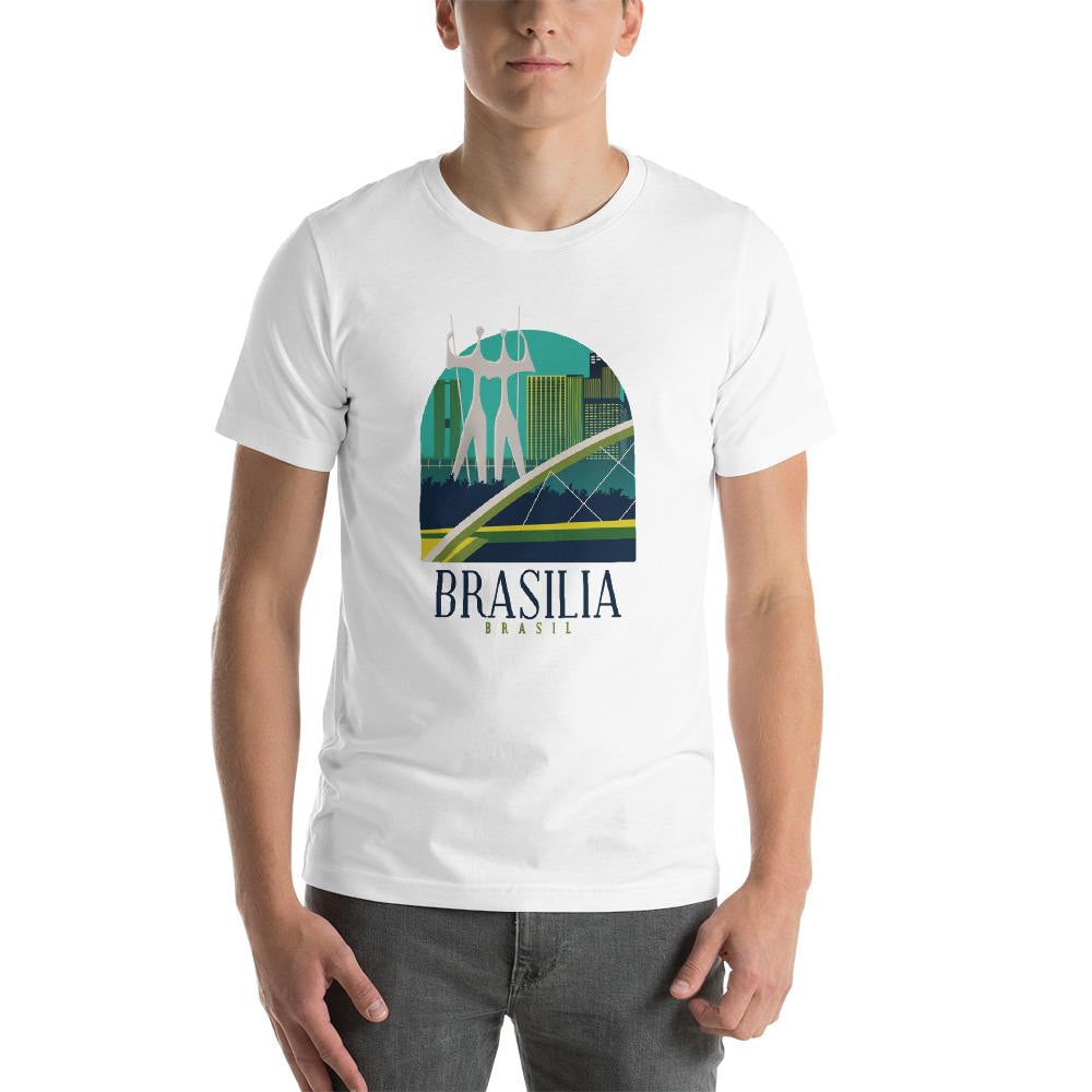 Brasilia Brasil Half Sleeve T-Shirt — detail view 2