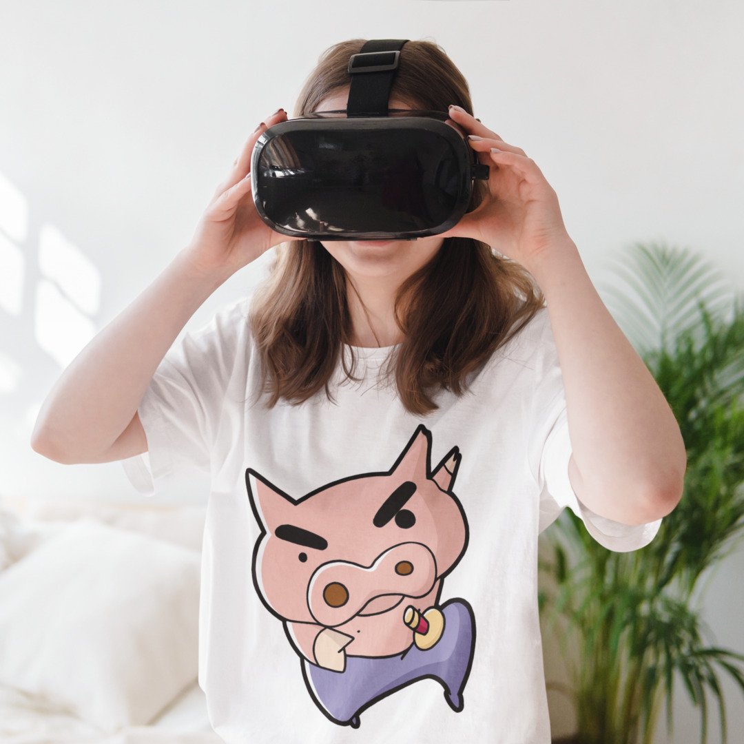 Buriburizaemon Unisex Oversized T-Shirt — White