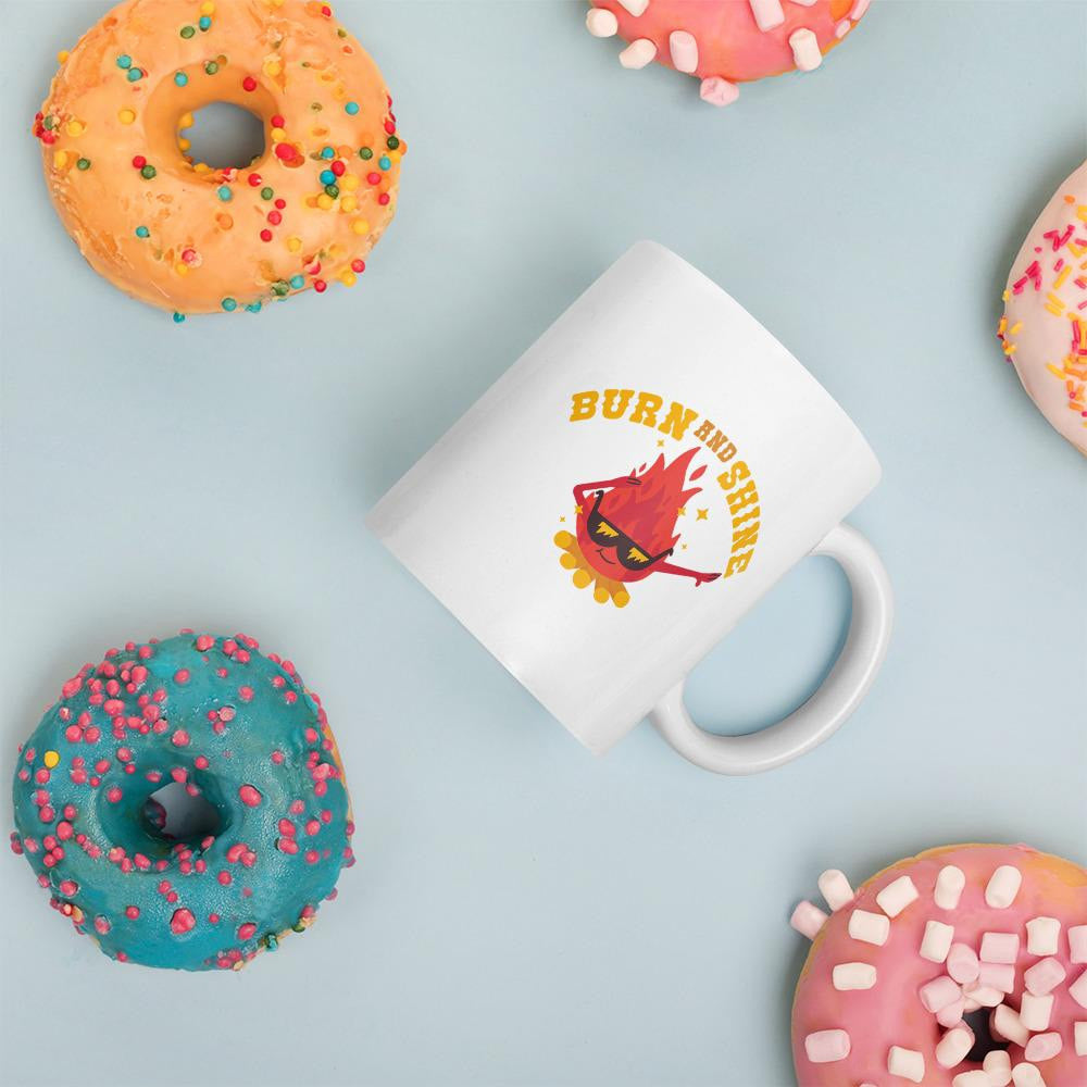 Cute Fire coffee mug – Fourth Dimension Club