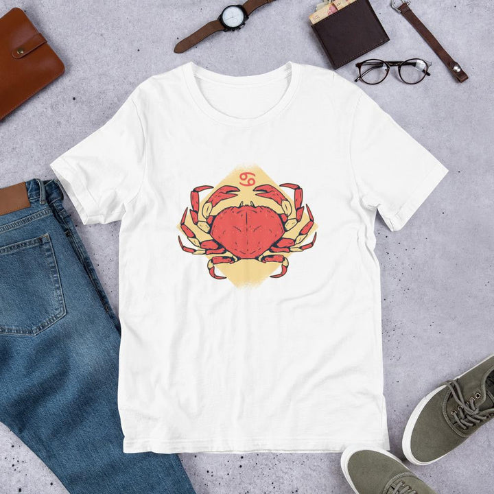 Cancer Zodiac Half Sleeve T-Shirt
