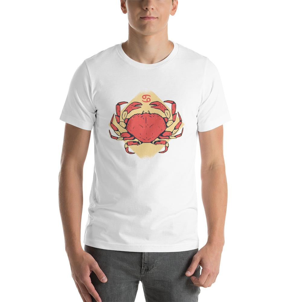 Cancer Zodiac Half Sleeve T-Shirt