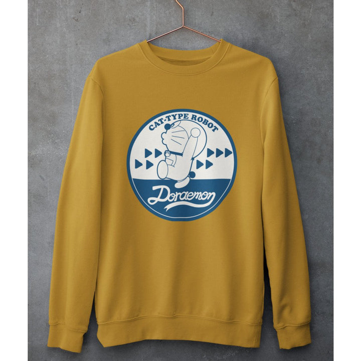 Cat Type Robot Retro Unisex Sweatshirt #Doraemon