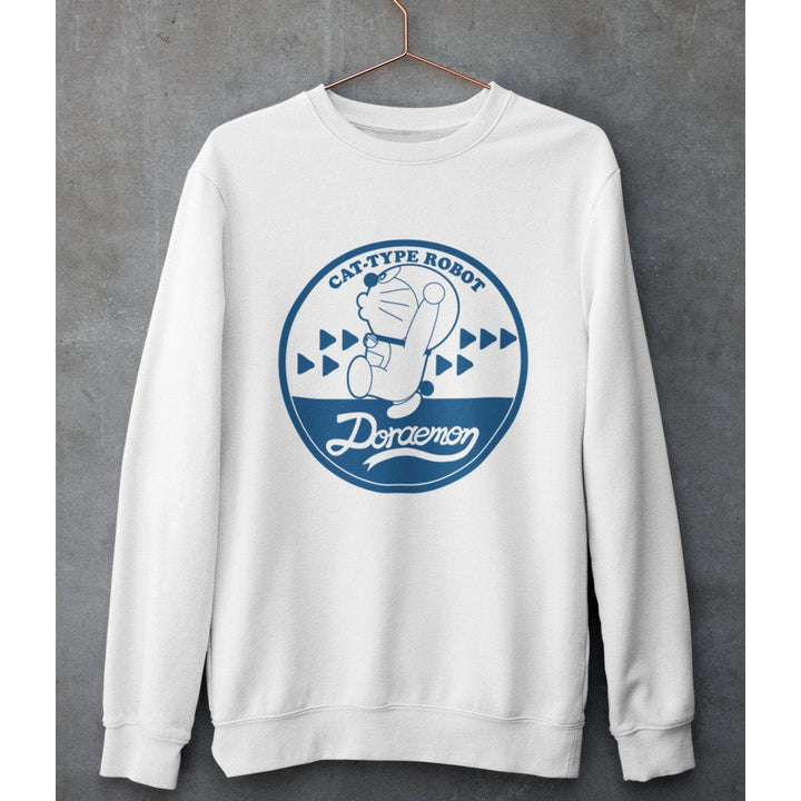 Cat Type Robot Retro Unisex Sweatshirt #Doraemon