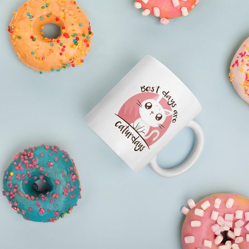 Caturdays coffee mug – Fourth Dimension Club