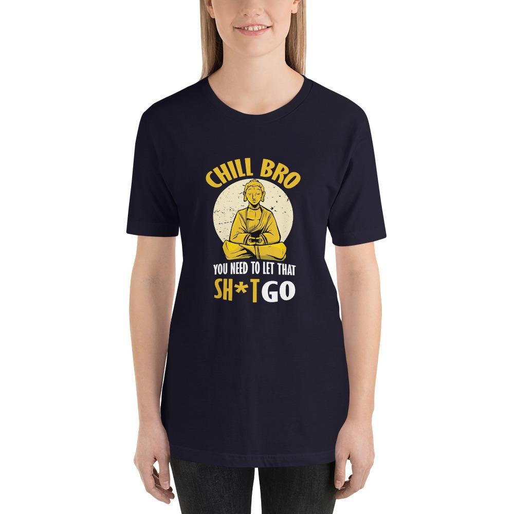 Chill Bro graphic tee front print – Fourth Dimension Club