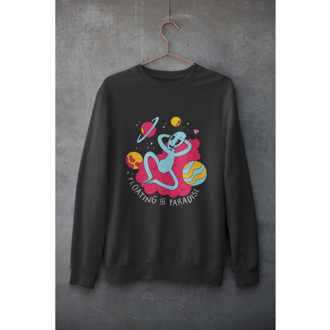 Chilling Alien crew sweatshirt – Fourth Dimension Club