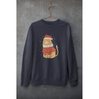 Christmas Cat graphic sweatshirt – Fourth Dimension Club