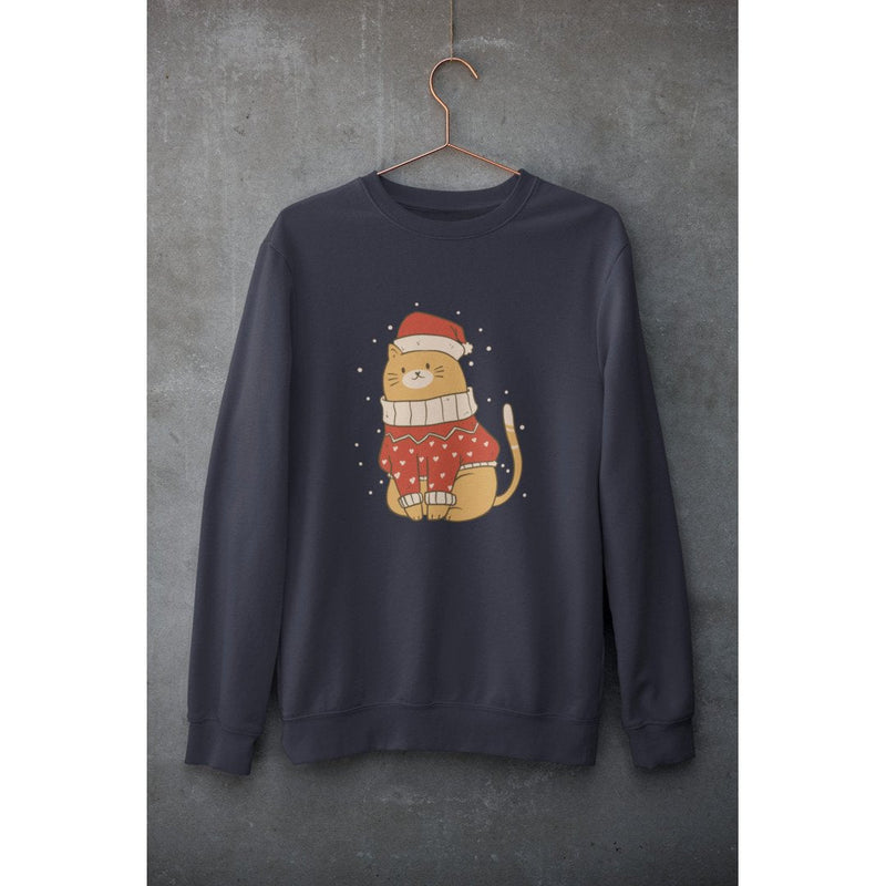 Christmas Cat Unisex Sweatshirt