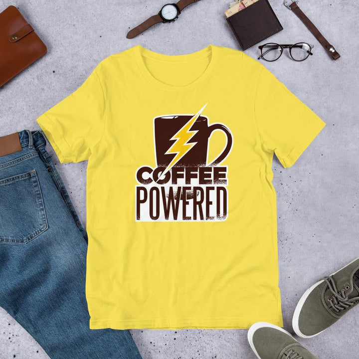 Coffee Powered Half Sleeve T-Shirt
