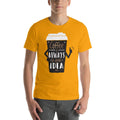 Coffee Always Good Half Sleeve T-Shirt — Gold (2)