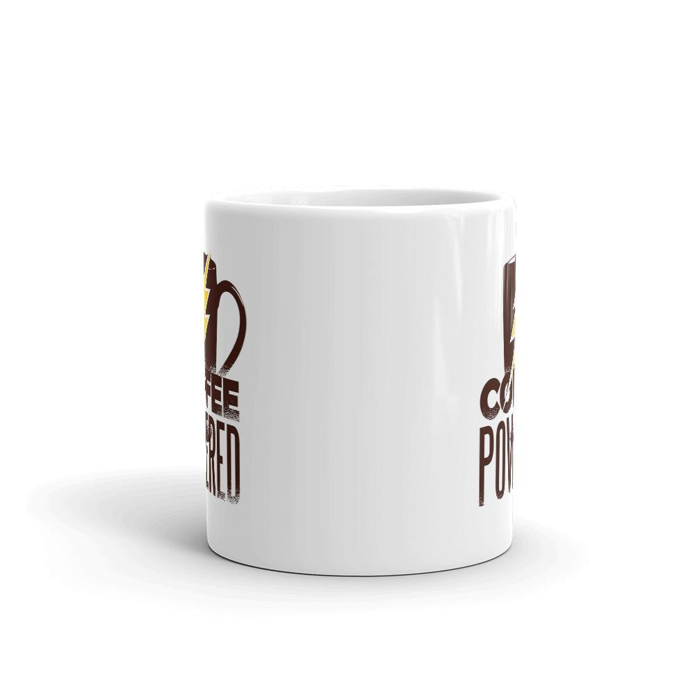 Coffee Powered Coffee Mug — detail view 2