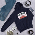 Columbus Ohio Unisex Hooded Sweatshirt — Navy