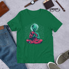 Alien Monk graphic tee – Fourth Dimension Club