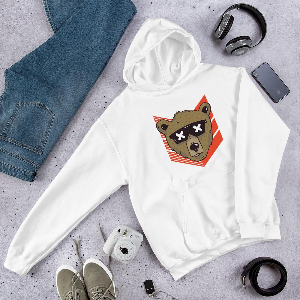 Cool Bear graphic hoodie – Fourth Dimension Club