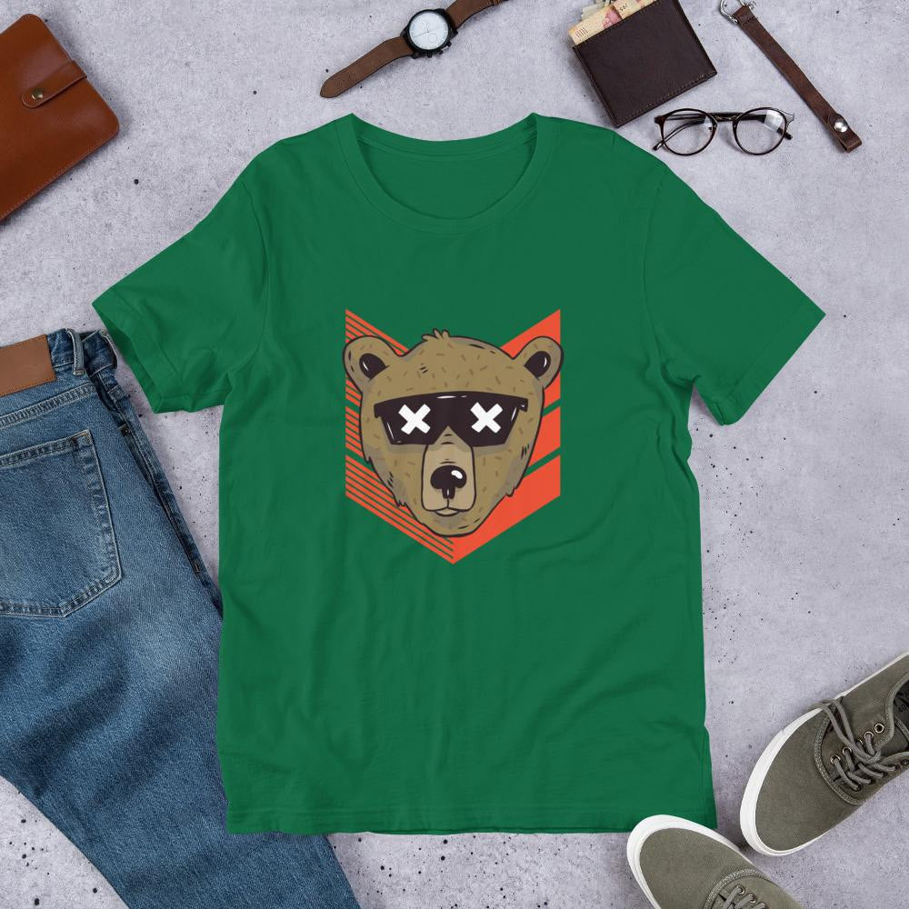 Cool Bear Half Sleeve T-Shirt — Green