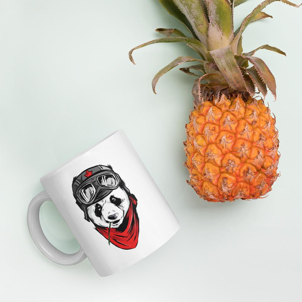Cool Panda Coffee Mug — detail view 4