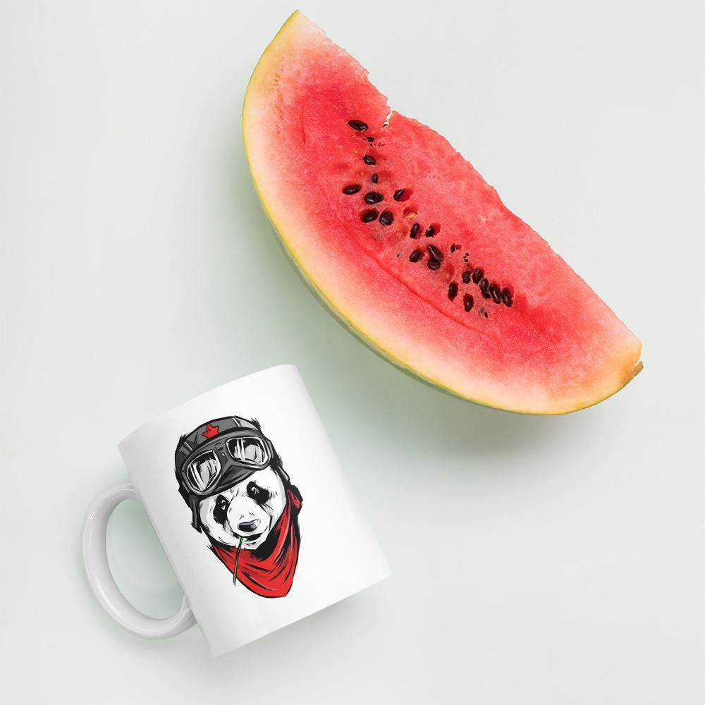 Cool Panda Coffee Mug — detail view 5