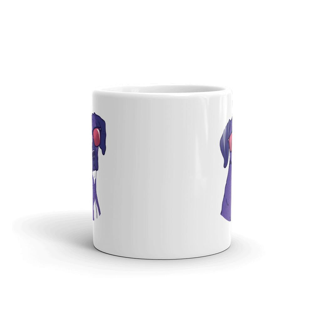 Cool Shady Dog Coffee Mug — detail view 2
