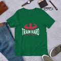 Train Hard Half Sleeve T-Shirt — Green