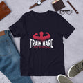Train Hard Half Sleeve T-Shirt — Navy