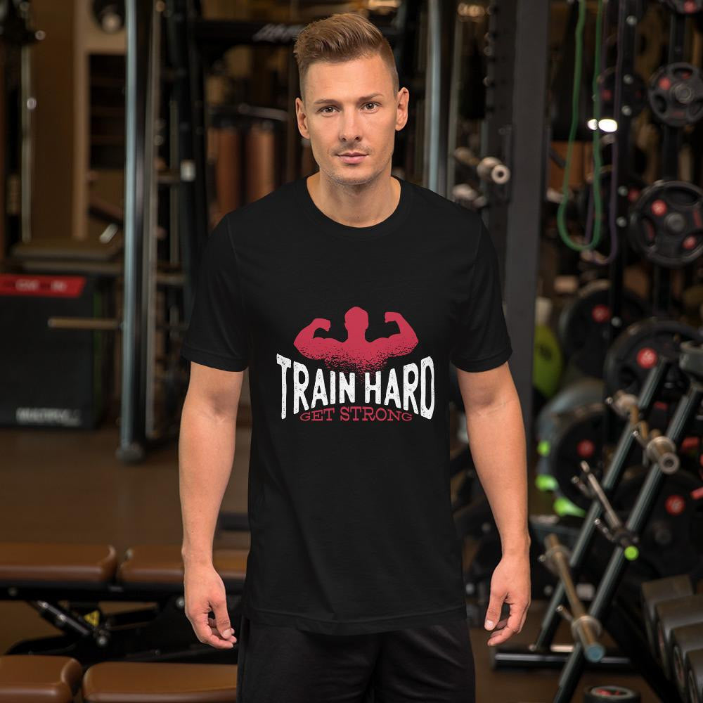 Train Hard Half Sleeve T-Shirt — detail view 7