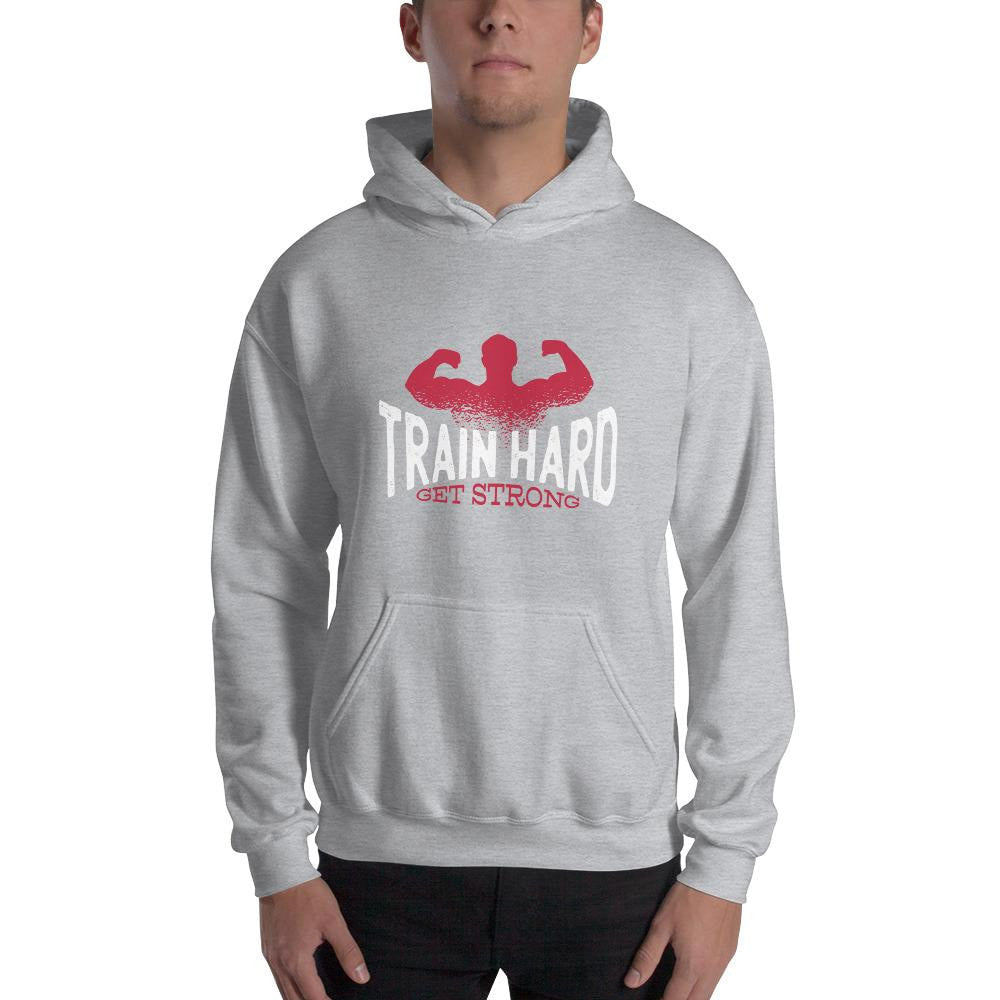 Train Hard Unisex Hooded Sweatshirt