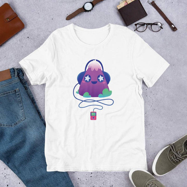 Cute Music Half Sleeve T-Shirt