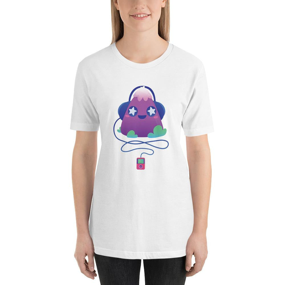 Cute Music Half Sleeve T-Shirt