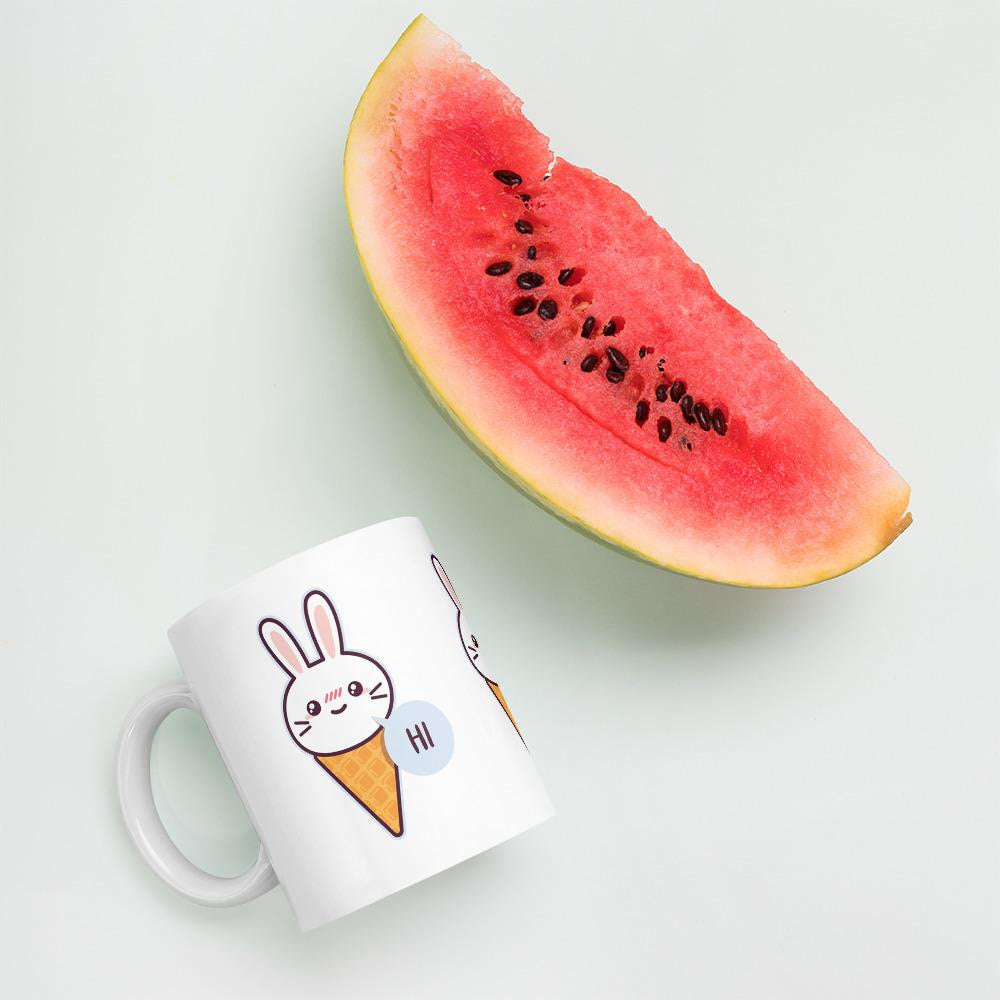 Cute Rabbit Coffee Mug