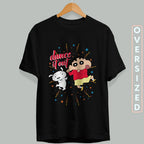 Dance It Out Unisex Oversized T-Shirt — back view