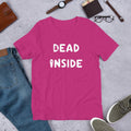 Dead Inside Half Sleeve T-Shirt — Pink