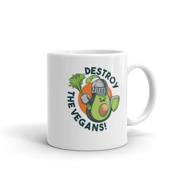 Destroy Vegans Coffee Mug