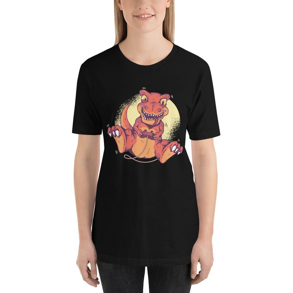 Gaming Dino graphic tee – Fourth Dimension Club