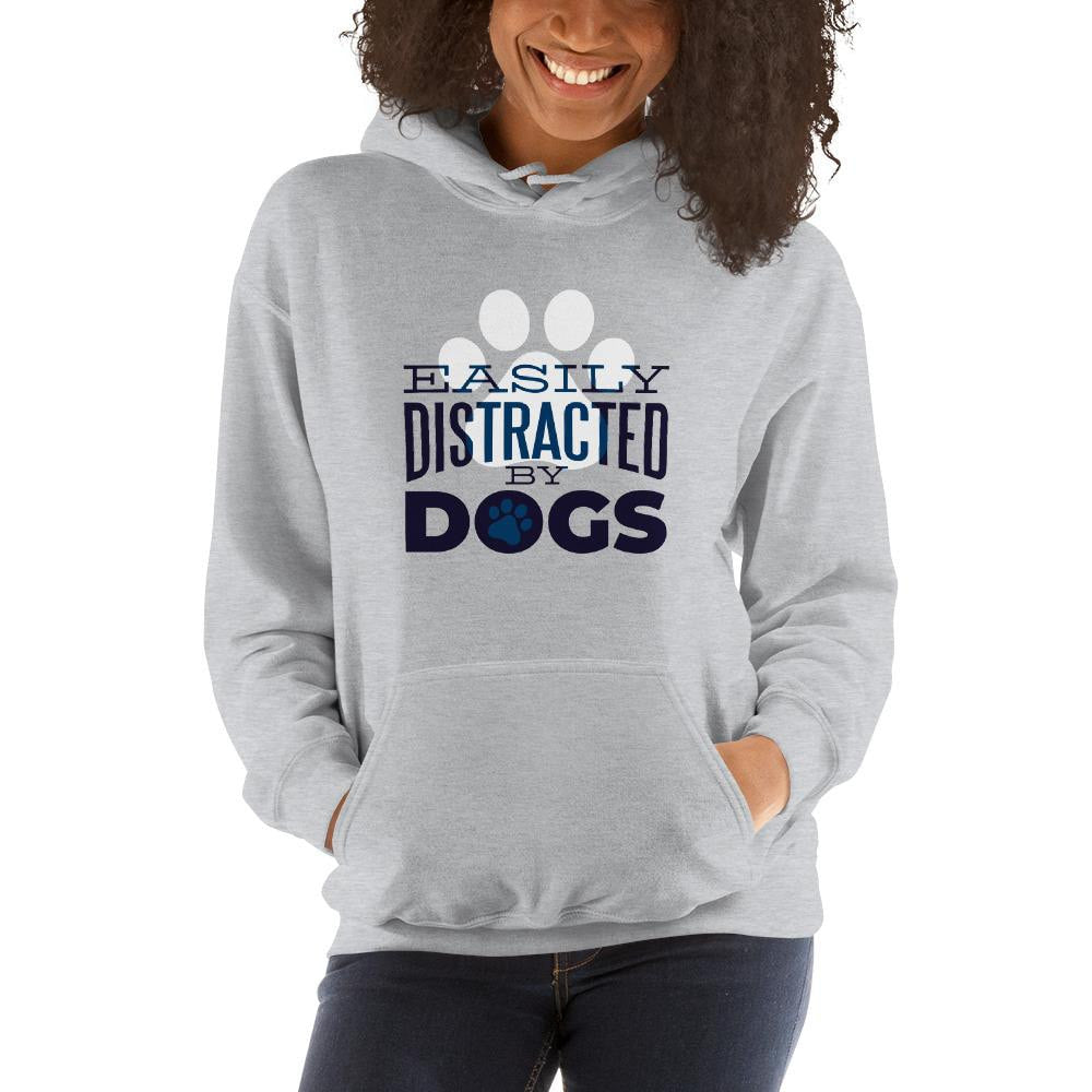 Distracted by Dogs graphic hoodie – Fourth Dimension Club