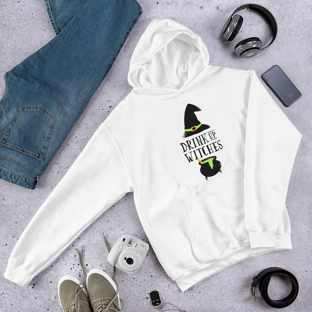 Drink Up Witches graphic hoodie – Fourth Dimension Club
