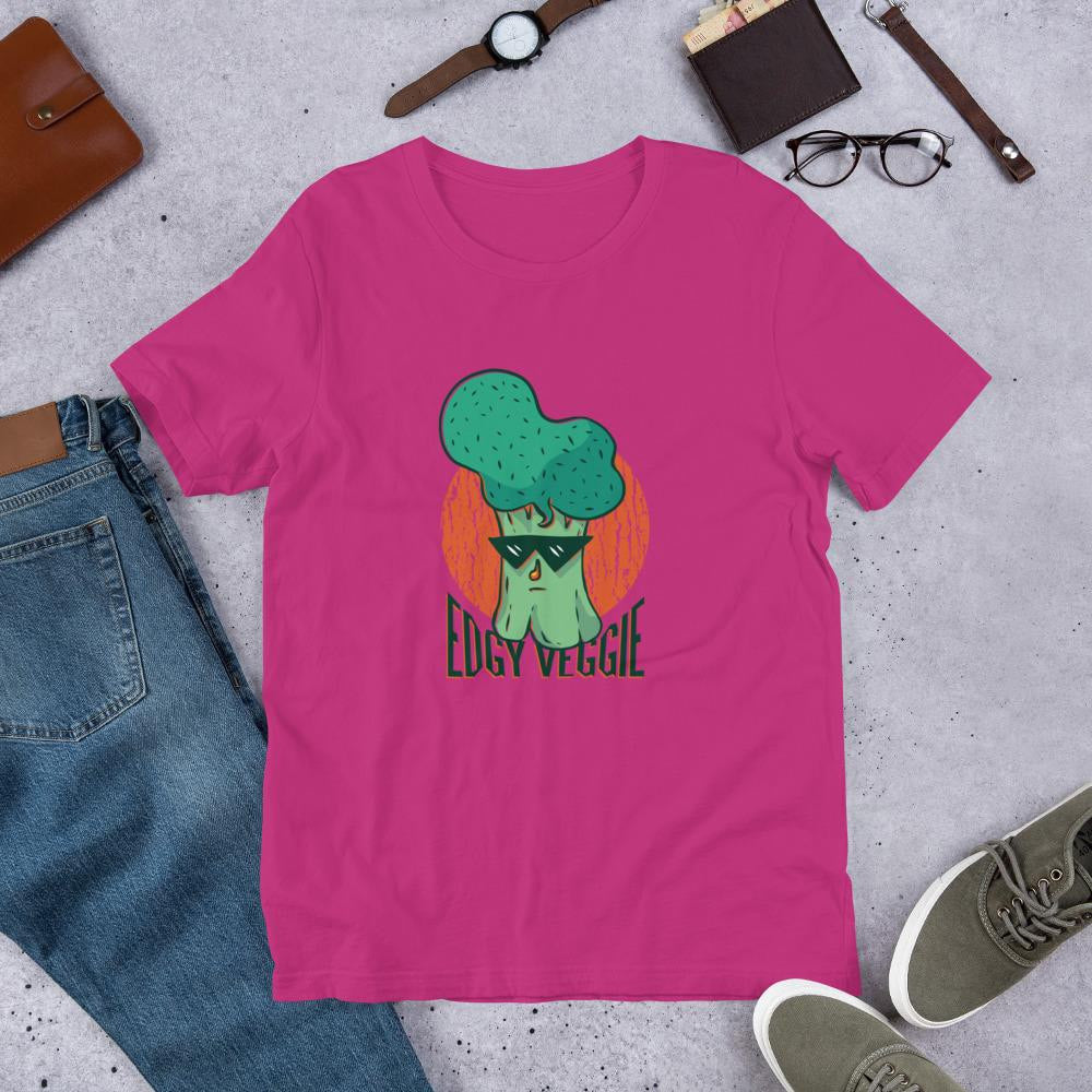 Edgy Veggie Half Sleeve T-Shirt — detail view 5