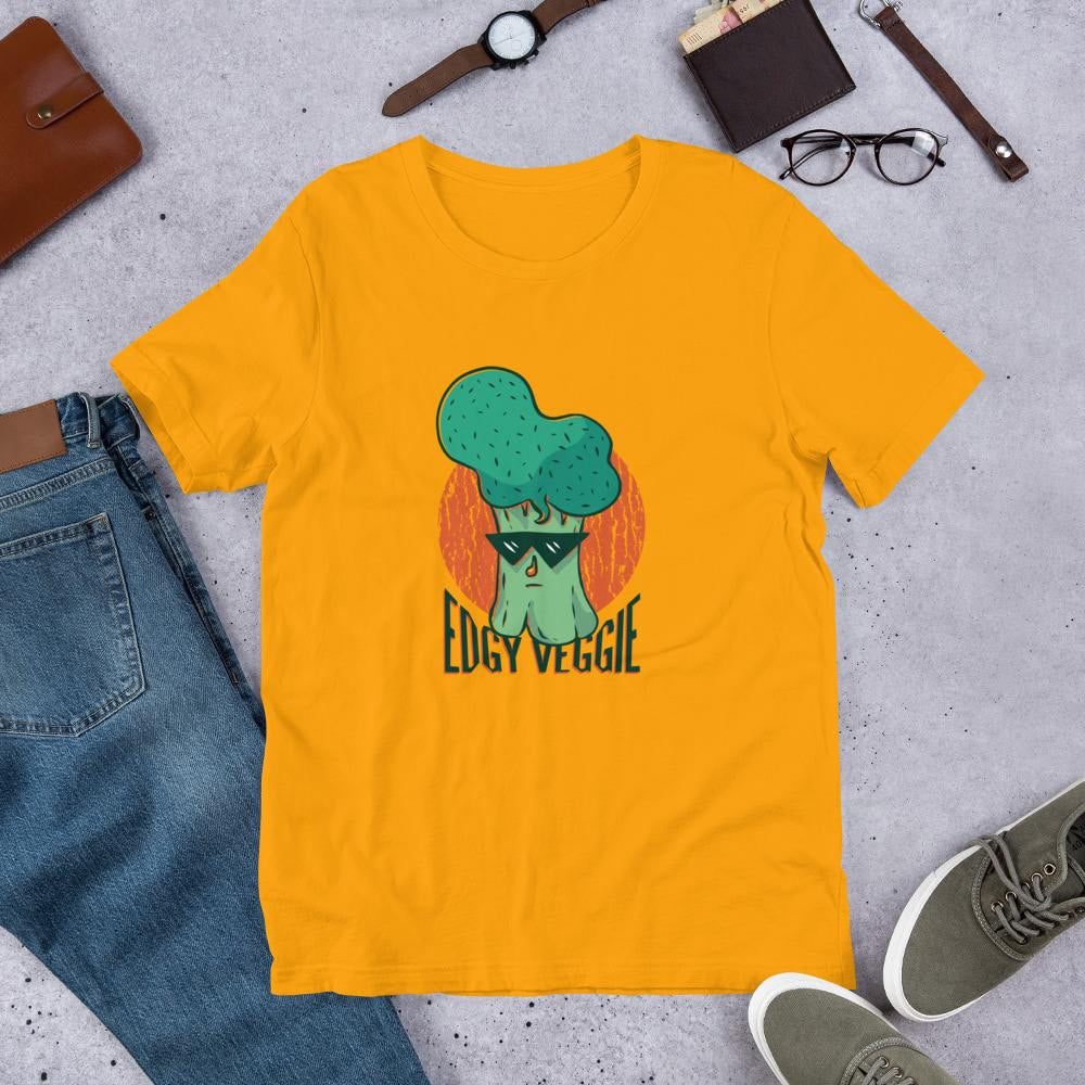 Edgy Veggie Half Sleeve T-Shirt — detail view 6