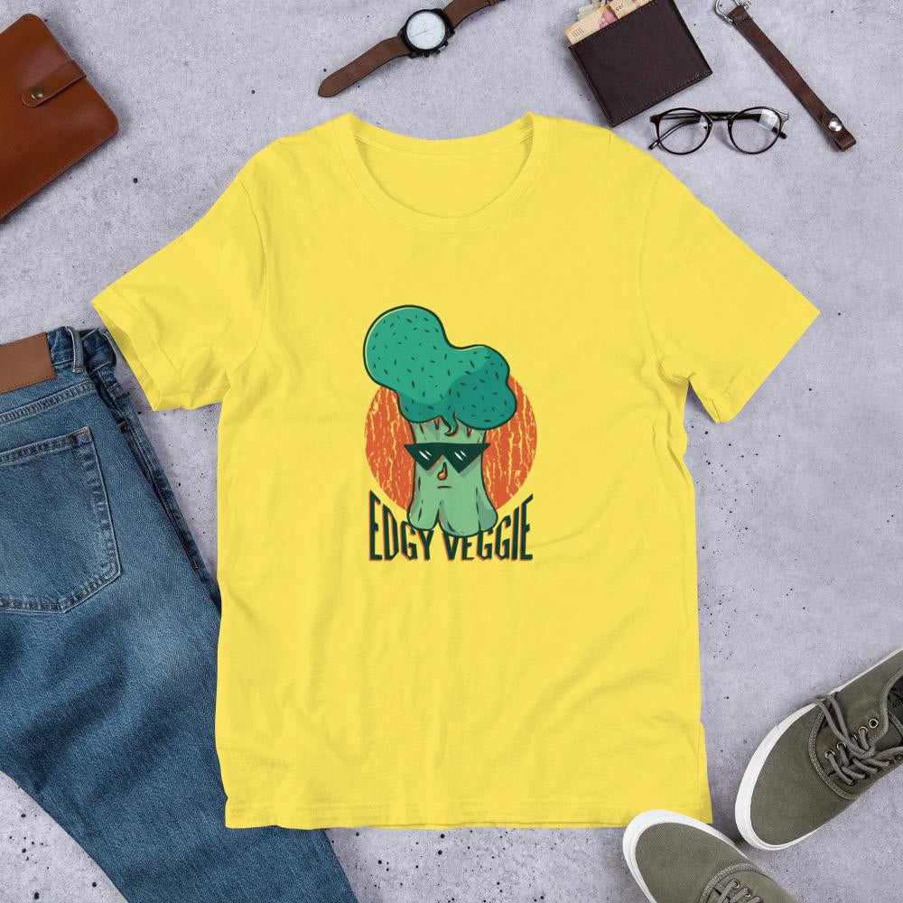 Edgy Veggie graphic tee – Fourth Dimension Club