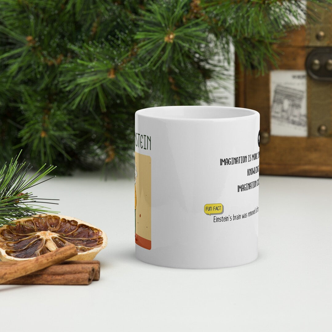 Albert Einstein Coffee Mug — detail view 2